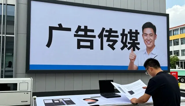 南漳杰信达物流有限公司服务广告传媒客户，提供户外广告支持
